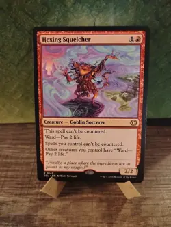 Hexing Squelcher Lorwyn Eclipsed Regular Rare NM / Pack Fresh - Image 1