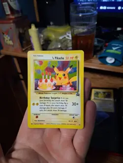 Pokemon ______'s Pikachu 24/53 Wotc Promo Holo 50 HP Pokemon Card - Image 2