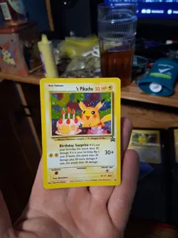 Pokemon ______'s Pikachu 24/53 Wotc Promo Holo 50 HP Pokemon Card - Image 3