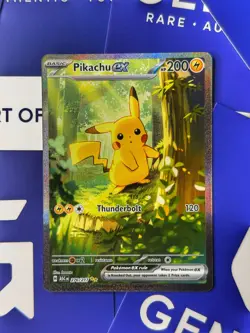 Pikachu ex 276/217 Holo Pokemon Card Near Mint - Image 1