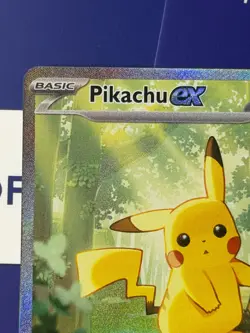 Pikachu ex 276/217 Holo Pokemon Card Near Mint - Image 2