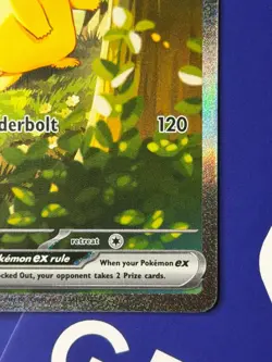 Pikachu ex 276/217 Holo Pokemon Card Near Mint - Image 5
