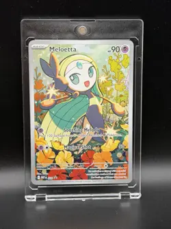 Pokemon Meloetta 026 Black Star Promo (NM) Pokemon Mega Evolution - Image 1