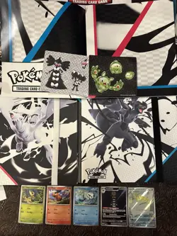 Pokemon Black Bolt/White Flare Binder/Poster/Promos from tech pack/poster col. - Image 1