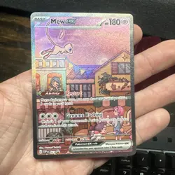 Pokemon TCG - Mew ex SVP 053 151 UPC Promo - Image 1