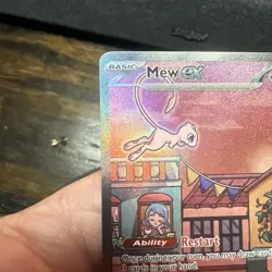 Pokemon TCG - Mew ex SVP 053 151 UPC Promo - Image 2