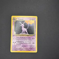 Espeon 20/75 2001 Neo Discovery 1st Edition Pokemon Card Non Holo Vintage WotC - Image 3