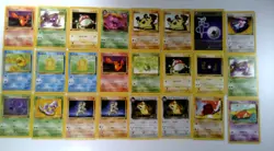 Pokemon TEAM ROCKET Set WOTC Lot 24 1999 SOME 1ST CHARMANDER MUK MANKEY PSYDUCK - Image 1