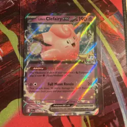 Lillie's Clefairy ex 056/159 Holo SV09: Journey Together Pokemon Card - Image 1