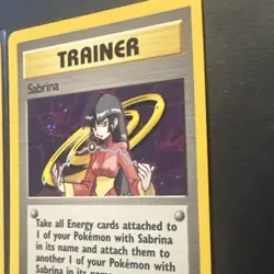 2000 POKEMON GYM CHALLENGE 19/20 SABRINA & KOGA HOLO-1ST EDITION FLAWLESS Pristi - Image 5