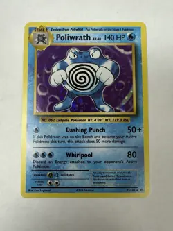 Pokemon Poliwrath 140 HP Stage 2 Holo Rare Evolutions 25/108 Holo - Image 1