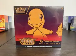 Pokemon TCG Scarlet & Violet Obsidian Flames Pokemon Center Elite Trainer Box - Image 1