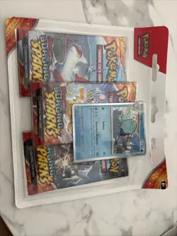 LOT Of 2 Pokemon TCG Scarlet & Violet Surging Sparks 3 Pack Blister Zapdos - Image 1