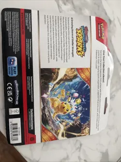 LOT Of 2 Pokemon TCG Scarlet & Violet Surging Sparks 3 Pack Blister Zapdos - Image 2