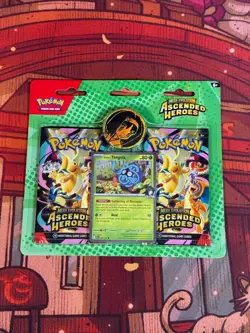 Pokemon Mega Evolution Ascended Heroes 2-Pack Blister Erika FAST SHIP - Image 1