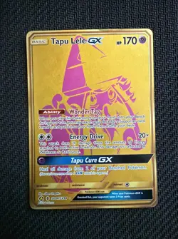 Pokemon TCG Tapu Lele GX Hidden Fates SV94/SV94 Holo Secret Rare - Image 1