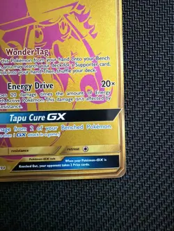Pokemon TCG Tapu Lele GX Hidden Fates SV94/SV94 Holo Secret Rare - Image 3