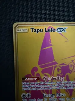 Pokemon TCG Tapu Lele GX Hidden Fates SV94/SV94 Holo Secret Rare - Image 5