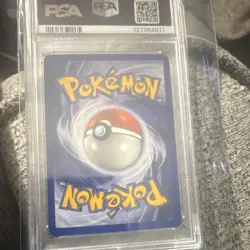 Pokemon TCG Rocket's Scyther 13/132 Gym Heroes Holo Rare Unlimited PSA 7 - Image 2