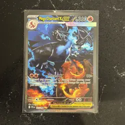 Mega Charizard X ex 125/094 Mega Evolutions Phantasmal Flames Pokemon 2025 - Image 1