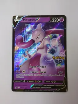 Mewtwo V SWSH223 Black Star Promo NM | Pokemon Sword & Shield 2022 - Image 1