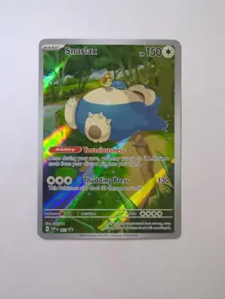 Snorlax #51 Full Art Holo Promo NM | Pokemon Scarlet & Violet - Image 1
