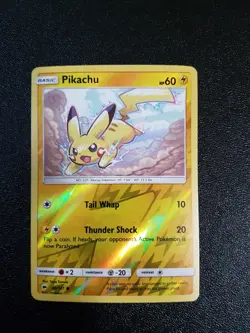 Pikachu 40/147 Reverse Holo Rare NM | Pokemon Burning Shadows - Image 1