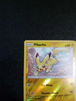 Pikachu 40/147 Reverse Holo Rare NM | Pokemon Burning Shadows - Image 3