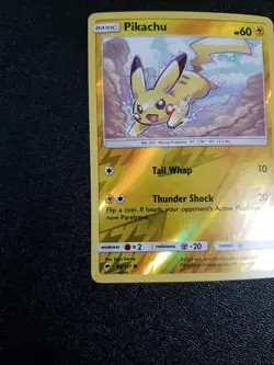Pikachu 40/147 Reverse Holo Rare NM | Pokemon Burning Shadows - Image 4