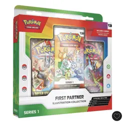 Pokemon First Partner Illustration Collection Series 1 Sealed PRESALE Ships 3/26 - Image 1