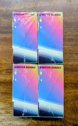 Pokemon TCG Scarlet & Violet Prismatic Evolutions Booster Bundle Lot of 4 Sealed - Image 2