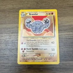 Pokemon TCG Graveler Neo Revelation 30/64 Regular Unlimited Uncommon - NEAR MINT - Image 1