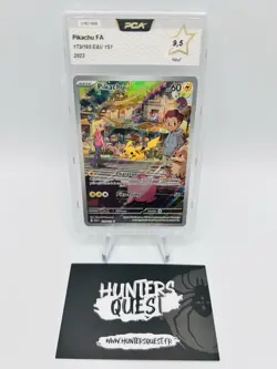 PCA 9,5 Carte Pokemon Pikachu 173/165 151 Ecarlate & Violet - Image 1