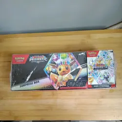 Pokemon Prismatic Evolutions Surprise Box And Booster Bundle- Sam's Club SEALED! - Image 2