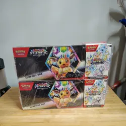 Pokemon Prismatic Evolutions Surprise Box And Booster Bundle- Sam's Club SEALED! - Image 4