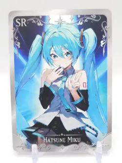 Goddess Trail - Anime Waifu SR Trading Card - Hatsune Miku - Image 1