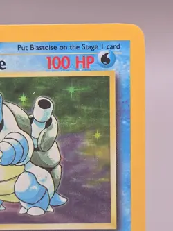Blastoise Base Set Holo Rare 002/102 Vintage Pokemon Card - Image 3