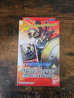 Digimon Card Game Starter Deck Gallantmon ST-7 New Sealed Trading Cards TCG 811039035655 - Image 1