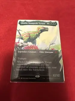 Ghalta, Stampede Tyrant (Borderless) #326 NM Lost Caverns of Ixalan Magic MTG - Image 1