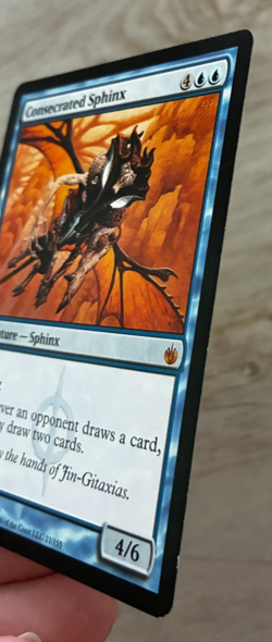 Consecrated Sphinx - Mirrodin Besieged - 21 - NM -MTG - Image 3