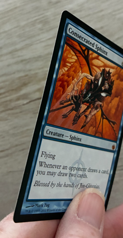 Consecrated Sphinx - Mirrodin Besieged - 21 - NM -MTG - Image 4