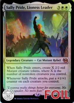 Sally Pride, Lioness Leader - Foil - Teenage Mutant Ninja Turtles - 24 NM - Image 1