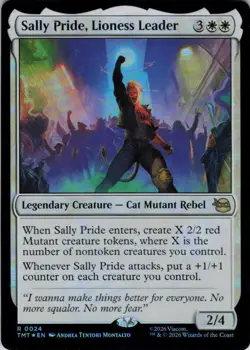 Sally Pride, Lioness Leader - Foil - Teenage Mutant Ninja Turtles - 24 NM - Image 2