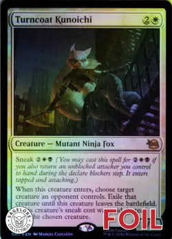 Turncoat Kunoichi - Foil - Teenage Mutant Ninja Turtles - 26 NM - Image 1