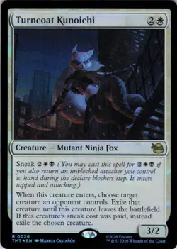 Turncoat Kunoichi - Foil - Teenage Mutant Ninja Turtles - 26 NM - Image 2