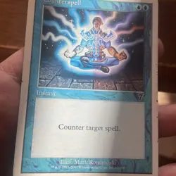 Counterspell 7th Edition MTG Alter/Altered Art - Image 3
