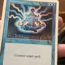 Counterspell 7th Edition MTG Alter/Altered Art - Image 4