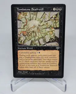 Tombstone Stairwell - Mirage - MP/LP - Magic: The Gathering - RESERVED LIST!!! - Image 1