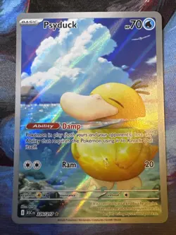 Psyduck 226/217 Illustration Rare IR Full Art AH Pokemon Card NM - Image 1