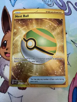 Pokemon TCG Nest Ball Hyper Rare SV01: Scarlet & Violet Base Set 255/198 LP - Image 1